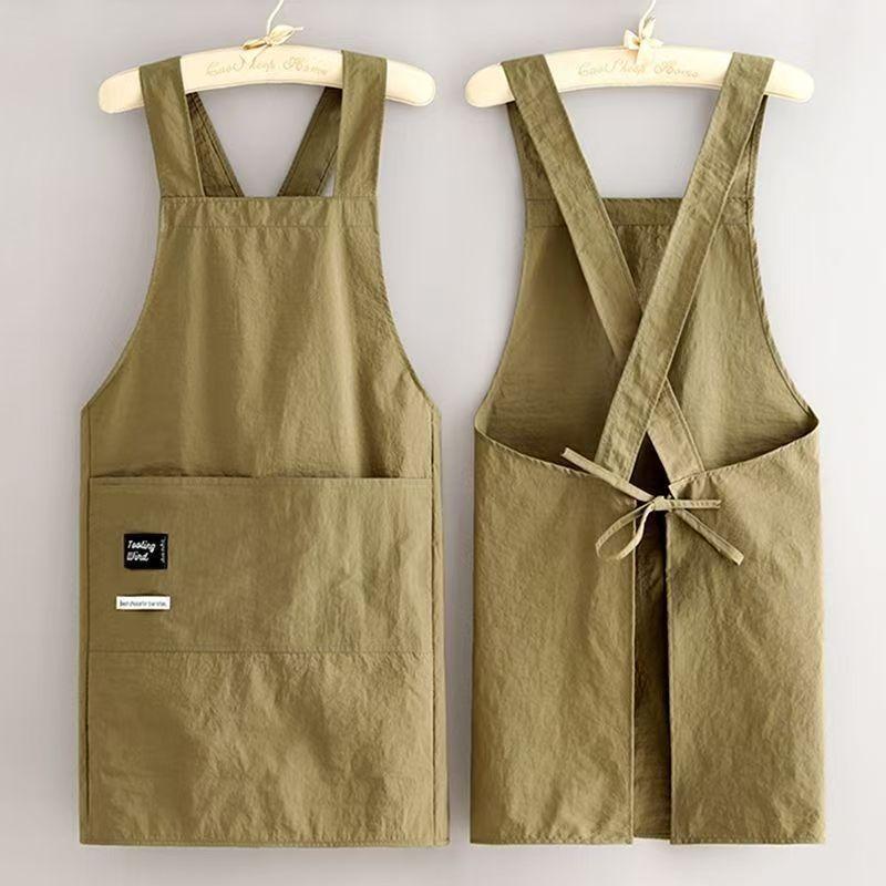 Home Cooking Work - Cooking Kitchen Aprons Breathable Wear Resistant