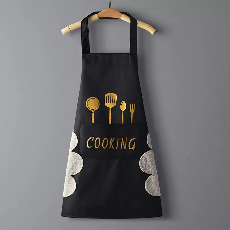 Apron Waterproof Oilproof Can  - đánh giá và giá Home Cooking Work