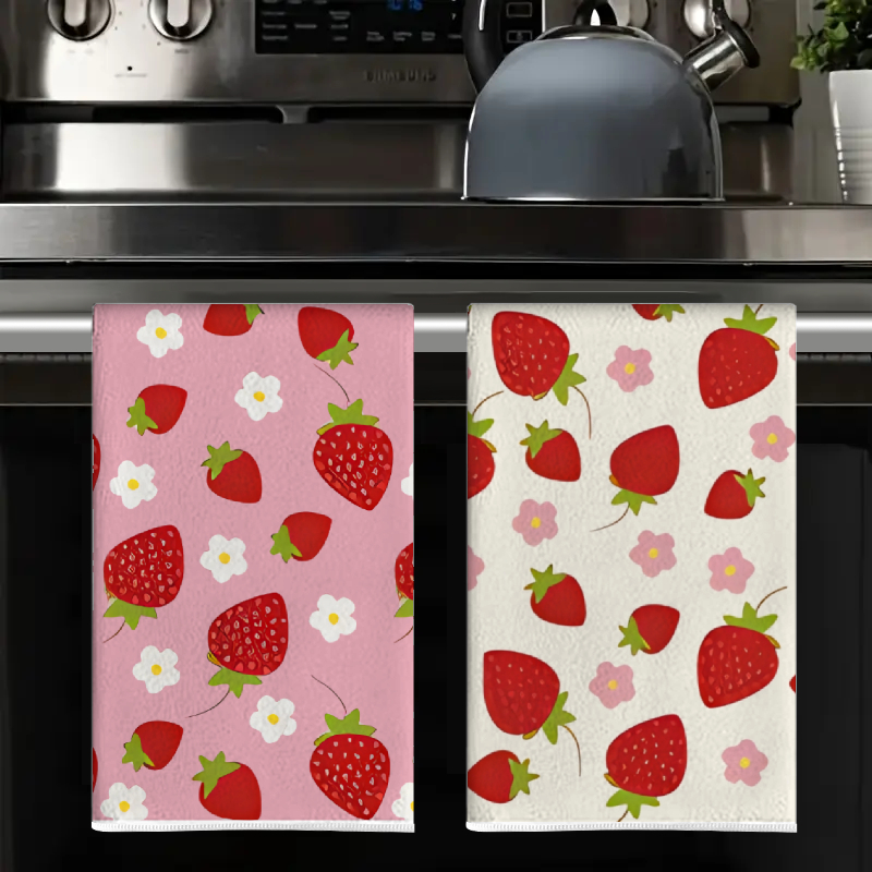 2Pcs, Pink and White Strawberr - đánh giá và giá Home Cooking Recipe