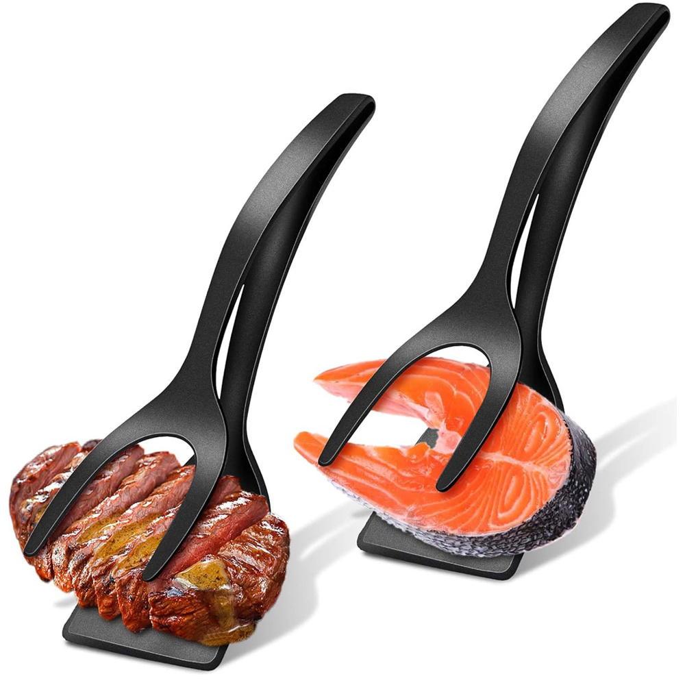 2 in 1 Grip Flip Spatula Clamp - đánh giá và giá Home Cooking Recipe
