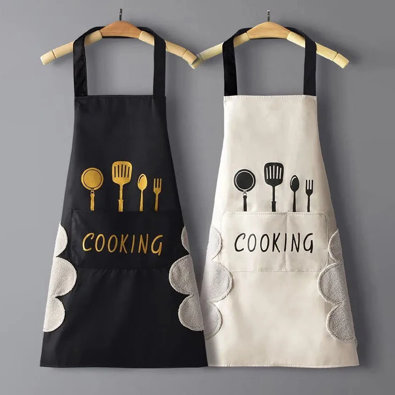 Apron Waterproof Oilproof Can  - đánh giá và giá Home Cooking Work